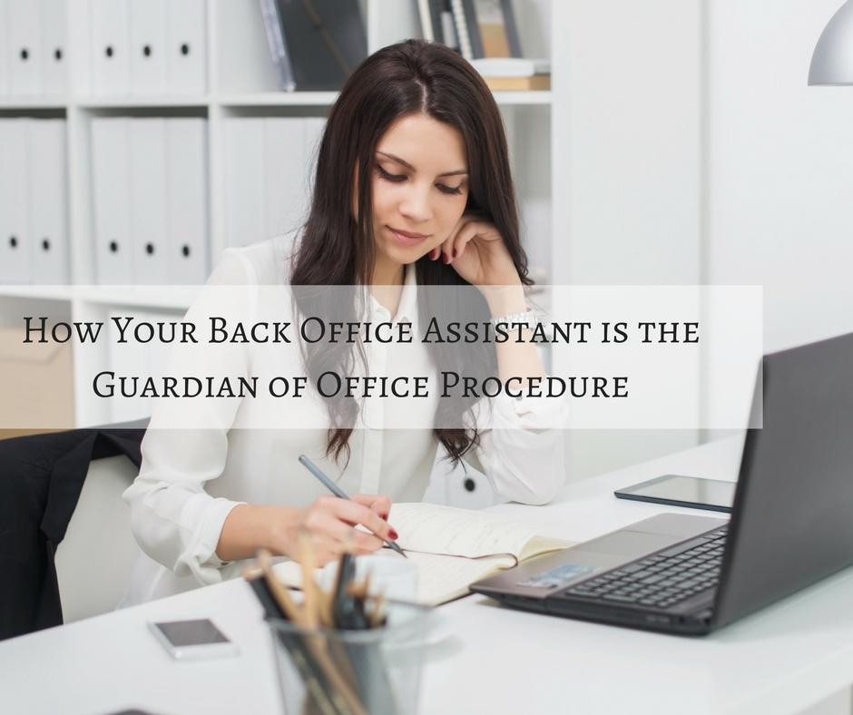 How Your Back Office Chiropractic Assistant is the Guardian of Office Procedure