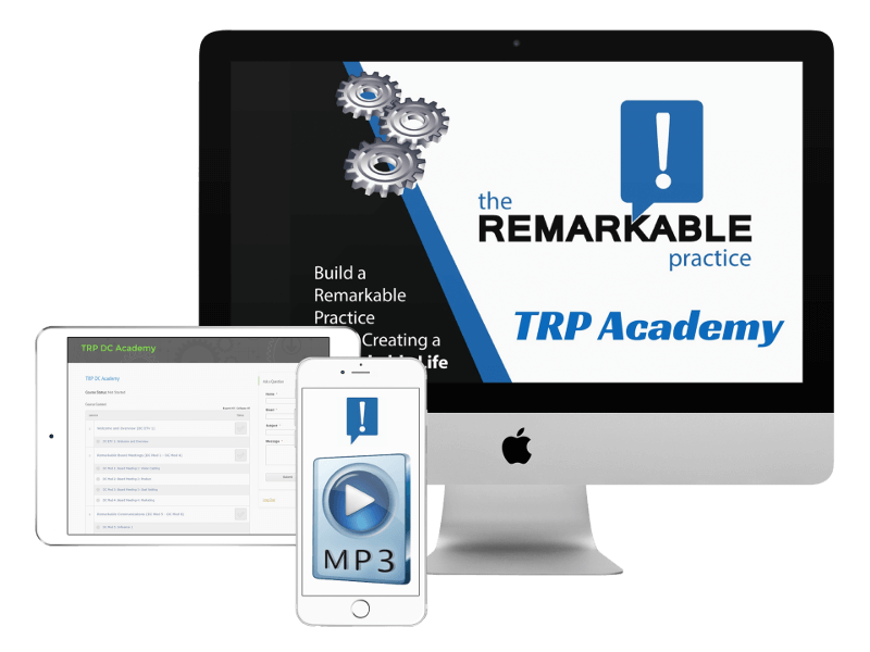 TRP Academy A Chiropractic System For Growing Your Practice The 