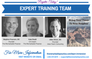 Immerse Your Chiropractic Team In Our 2-Day Training This January
