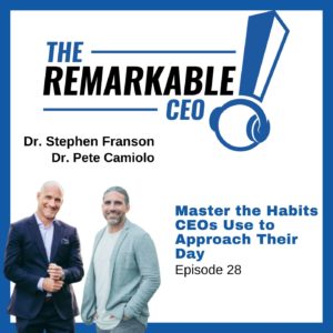 Episode 28 - Master the Habits CEOs Use to Approach Their Day