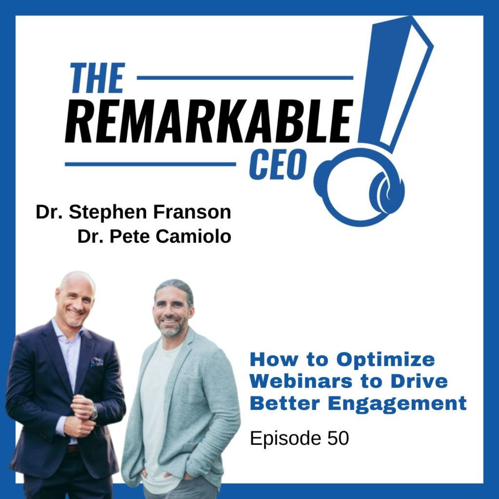 Episode 50 – How to Optimize Webinars to Drive Better Engagement
