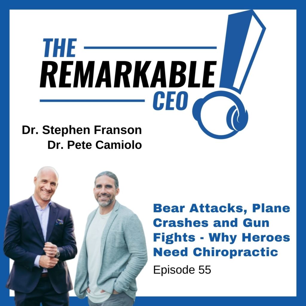 Episode 55 – Bear Attacks, Plane Crashes & Gun Fights – Why Heroes Need Chiropractic