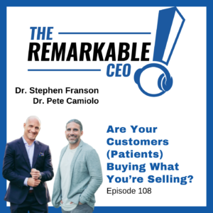 Episode 108 - Are Your Customers (Patients) Buying What You’re Selling?