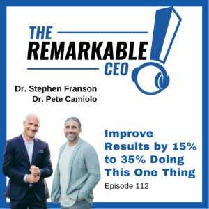 Episode 112 - Improve Results by 15% to 35% Doing This One Thing