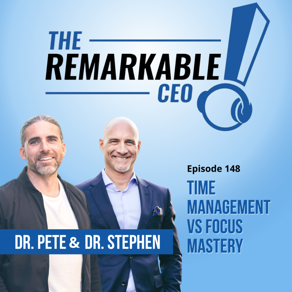 Episode 148: Time Management vs Focus Mastery