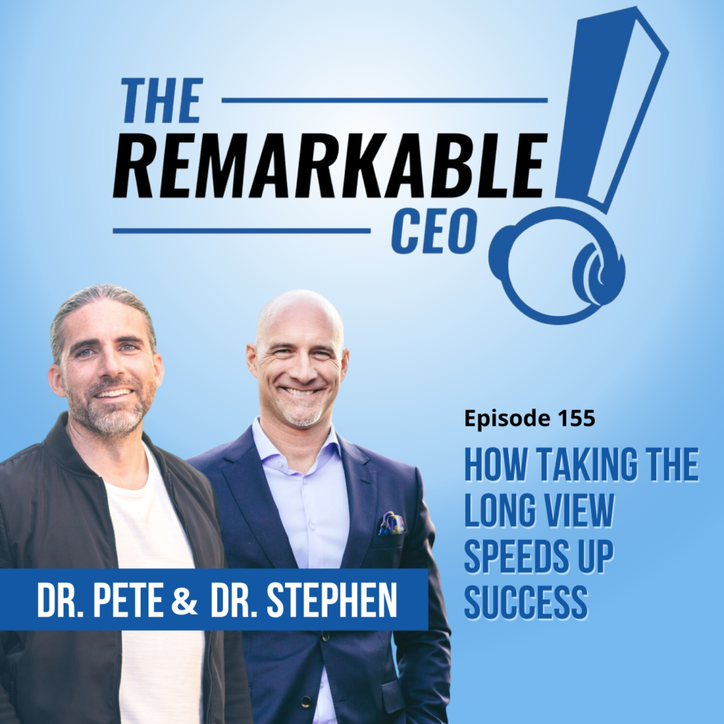 Episode 155 - How Taking the Long View Speeds Up Success