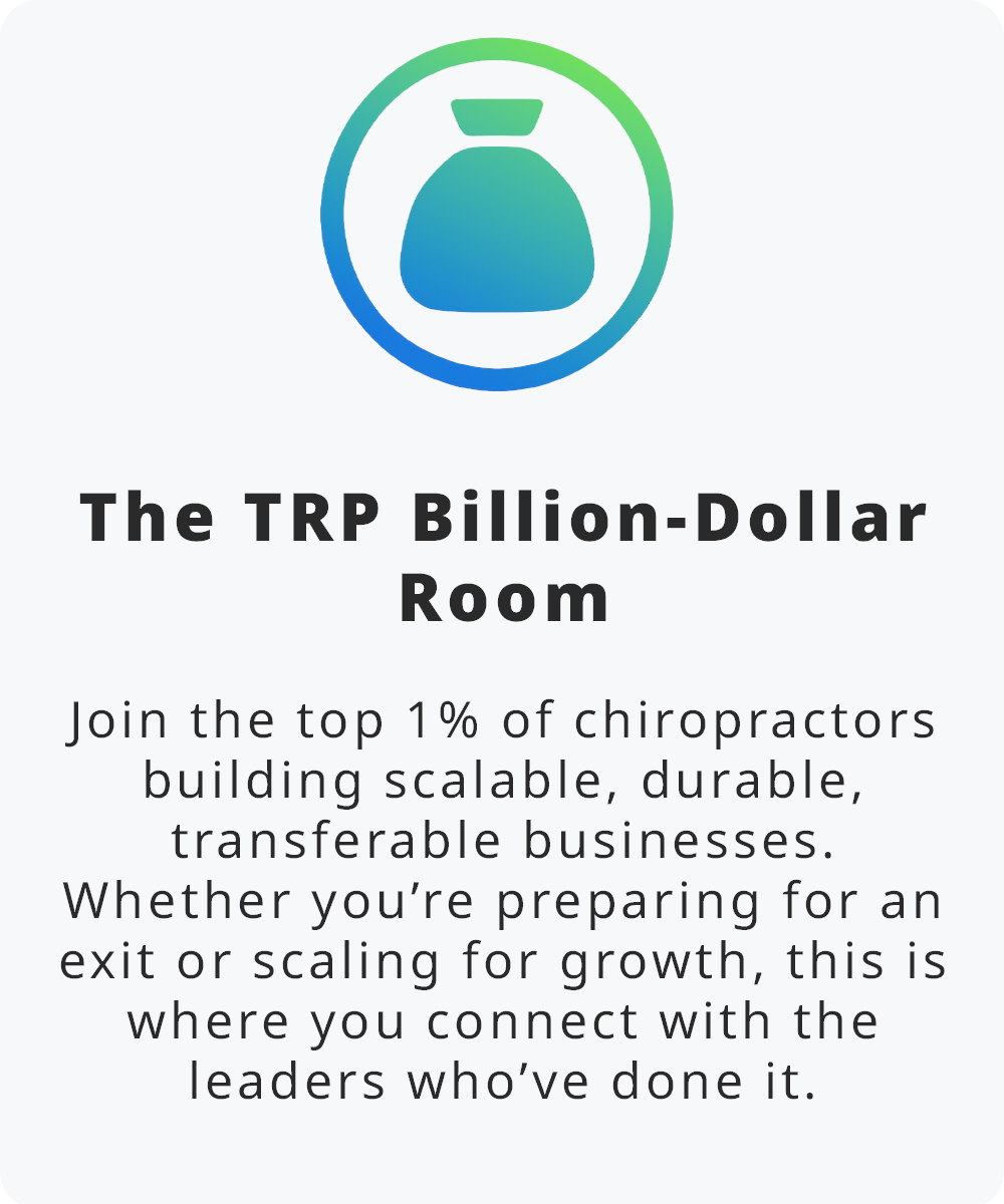 Topic Card - TRP Billion Dollar Room