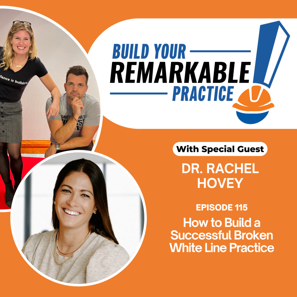 Episode 115 - How to Build a Successful Broken White Line Practice with Dr. Rachel Hovey