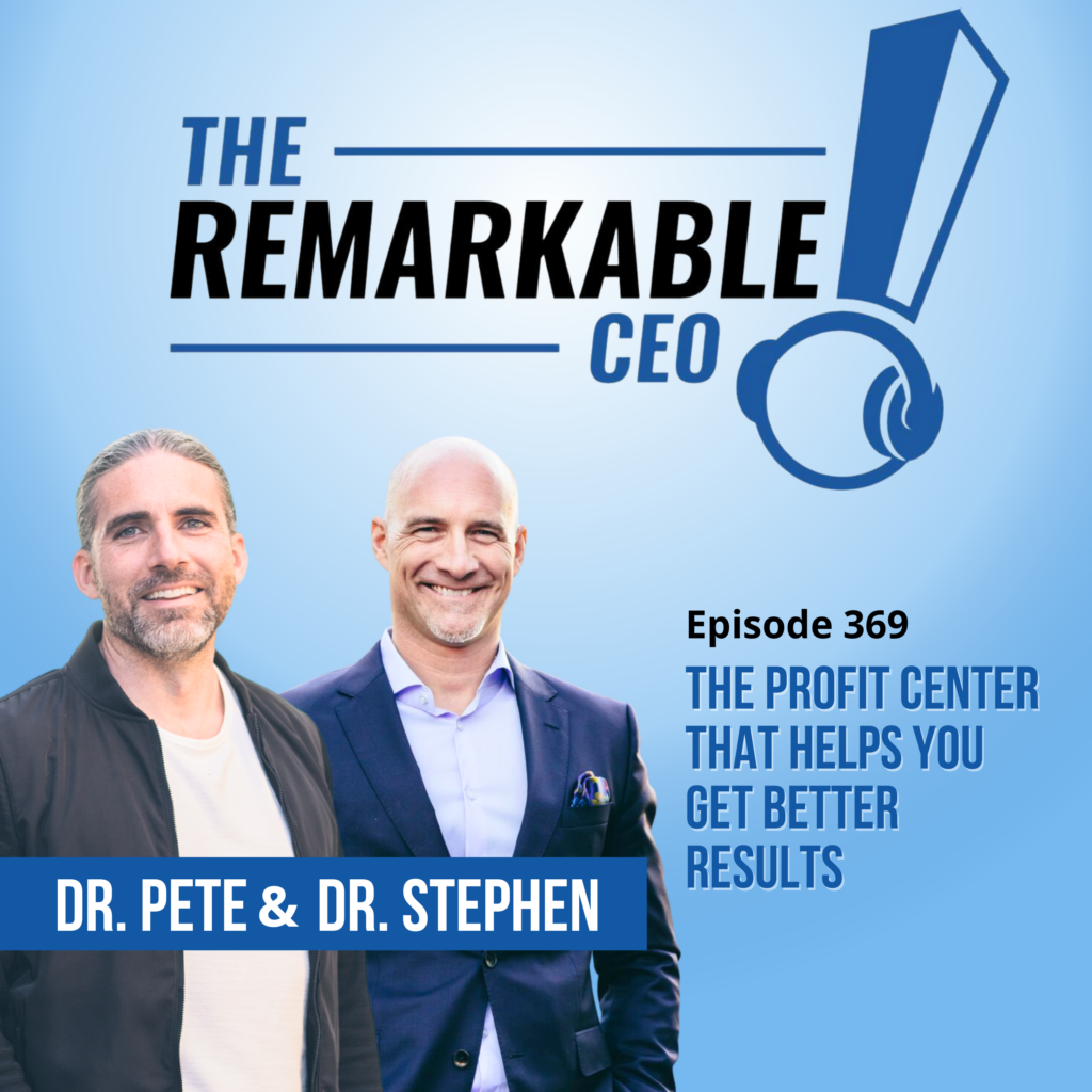Episode 369 - The Profit Center That Helps You Get Better Results